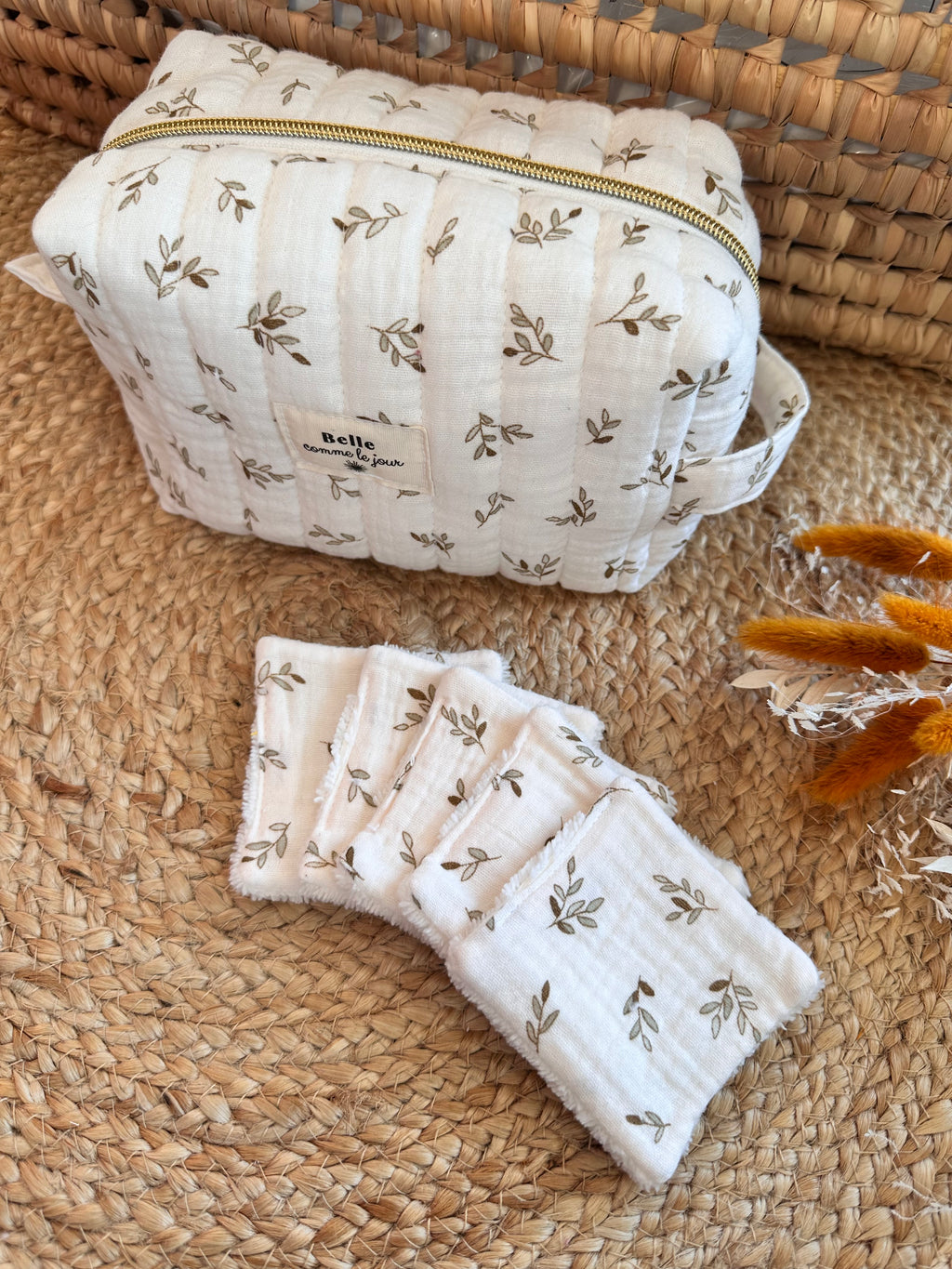 Mini lingettes lavables