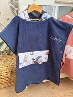 Poncho de bain personnalisé