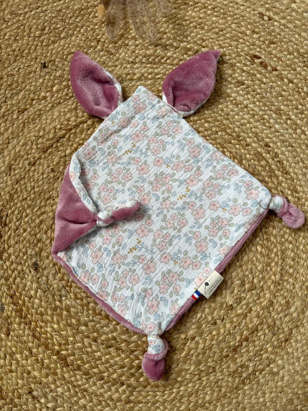 En stock - Doudou lapinou ( différents coloris )