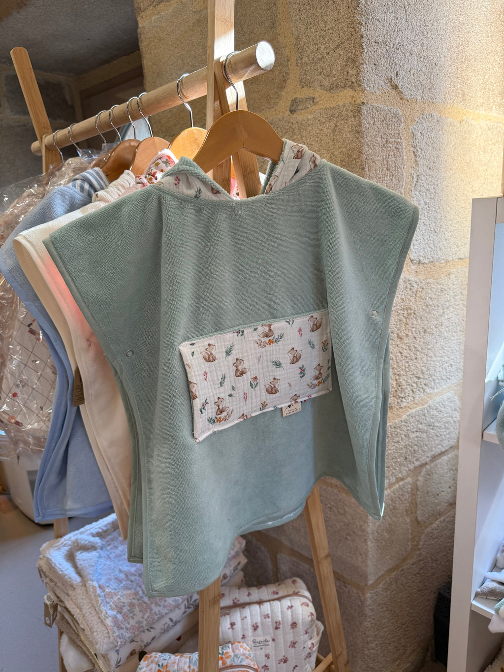 Poncho de bain personnalisé