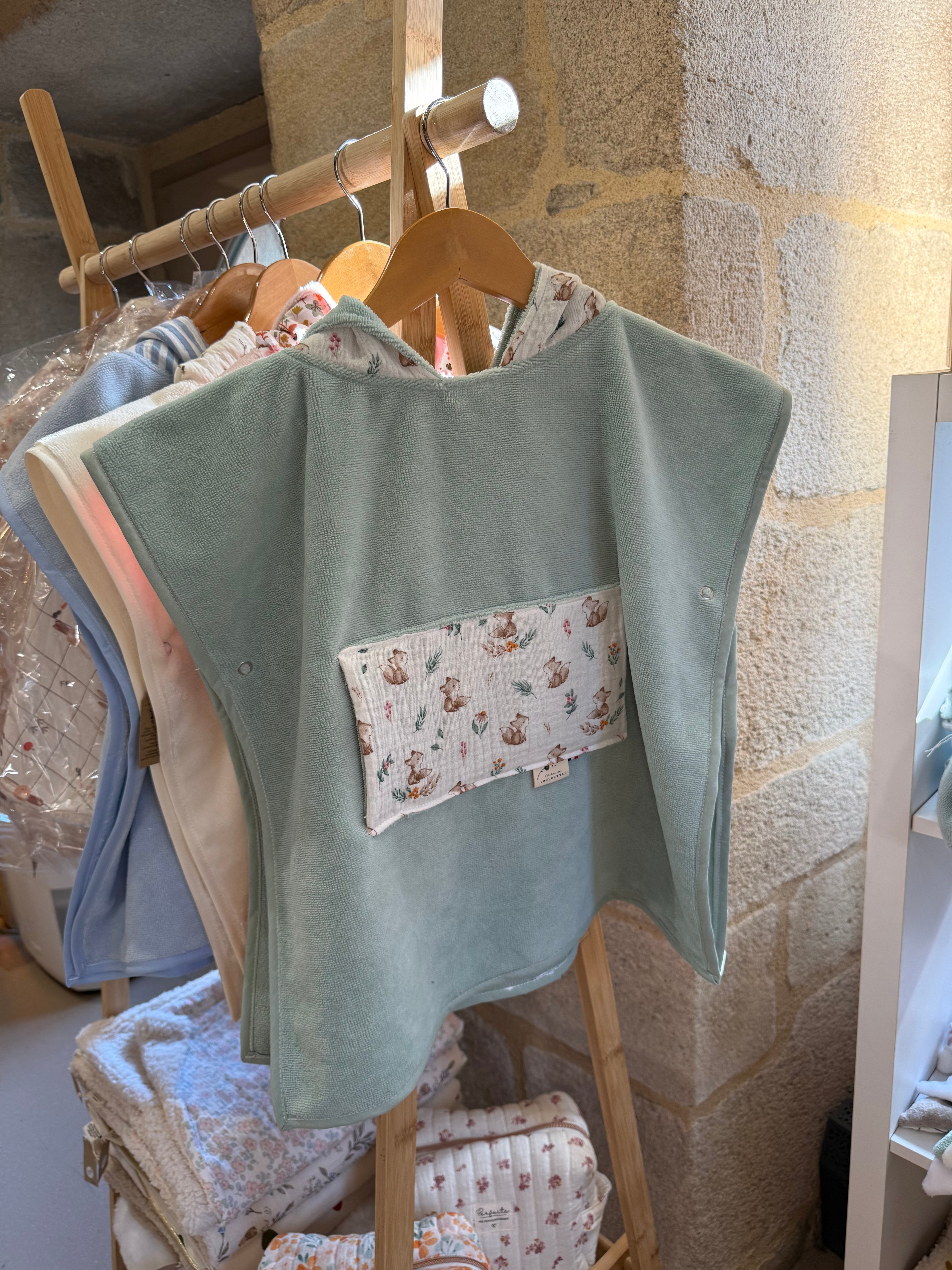 Poncho de bain personnalisé