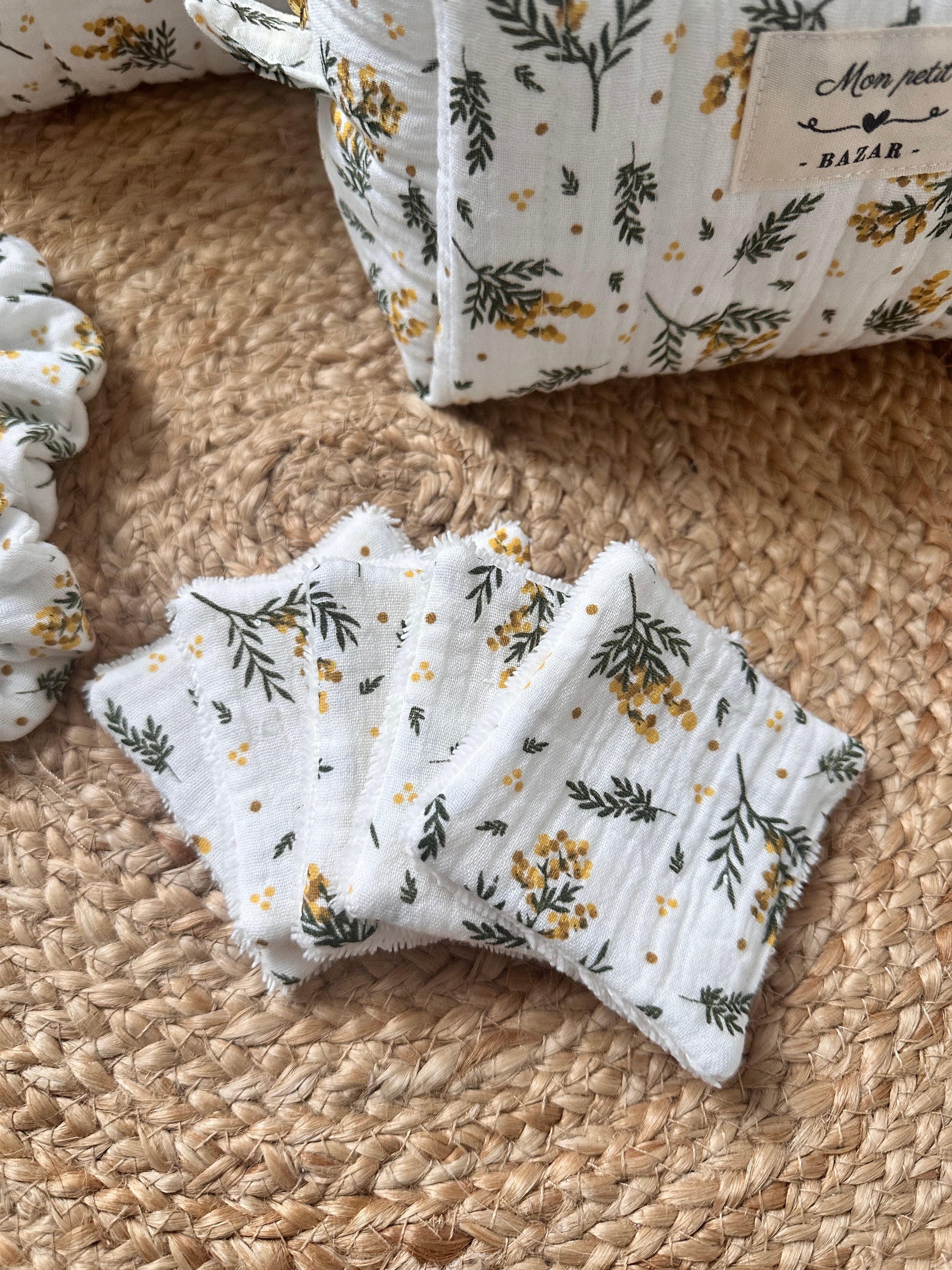 Mini lingettes lavables