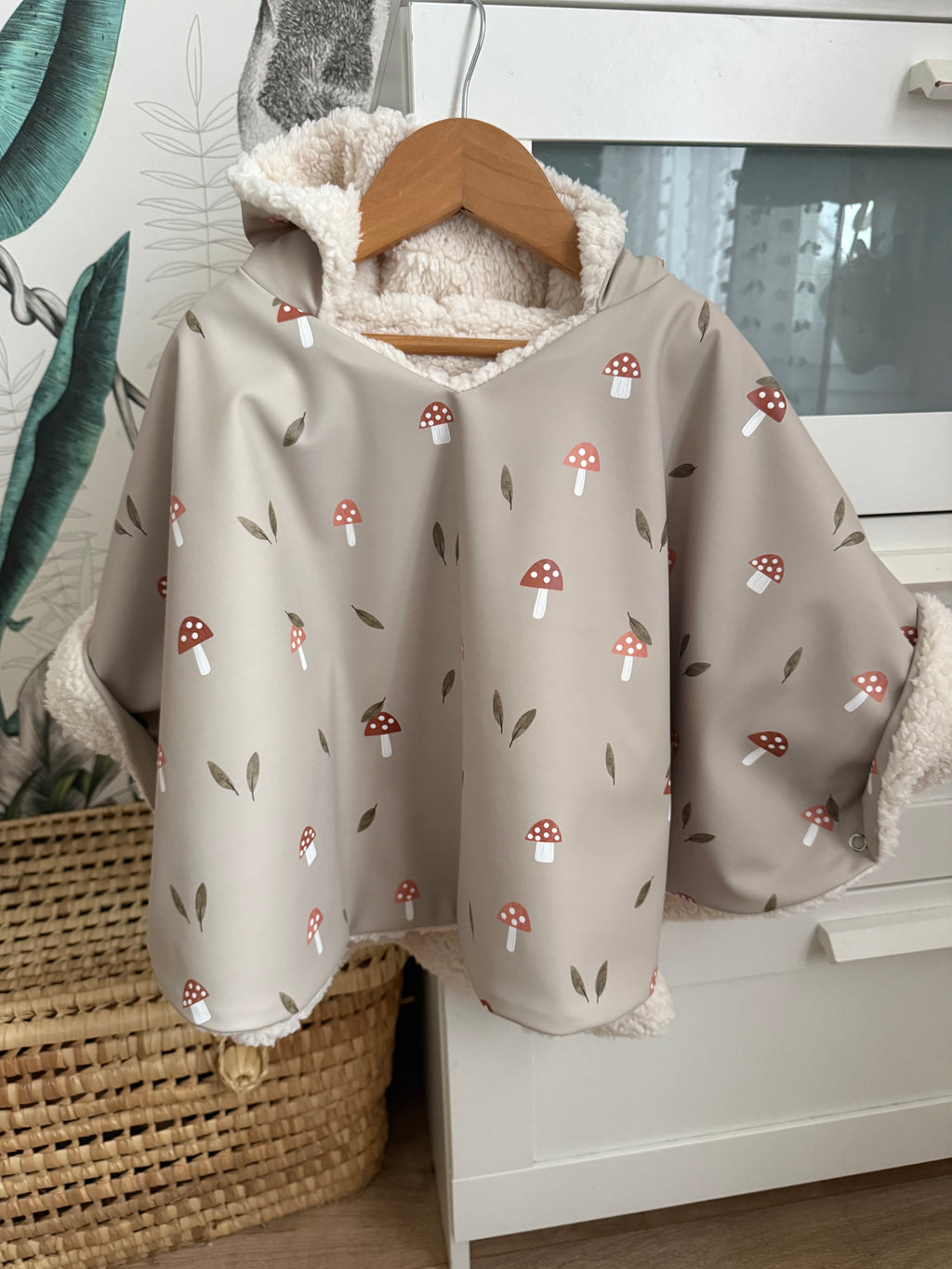 Poncho de pluie imperméable personnalisé