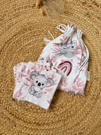 En stock - Pochon et ses 5 lingettes Koala ( édition limitée )