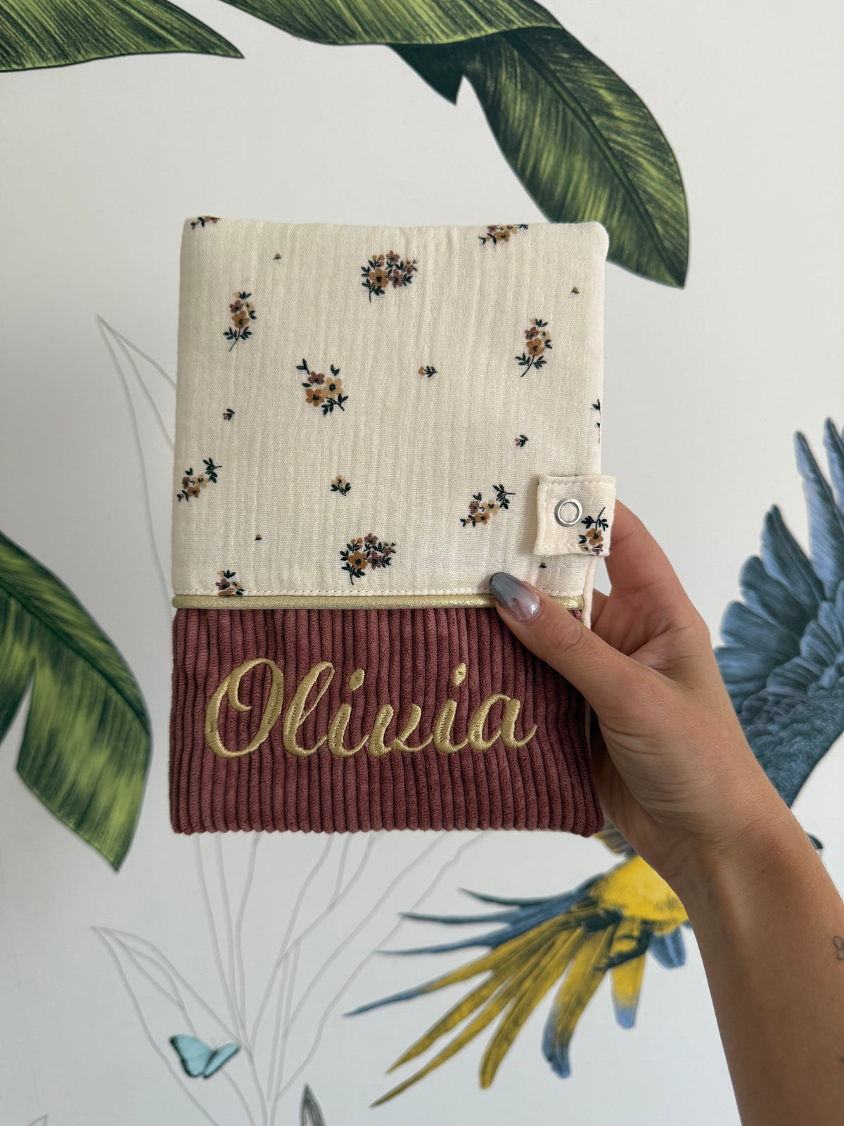 Protège carnet de santé personnalisé