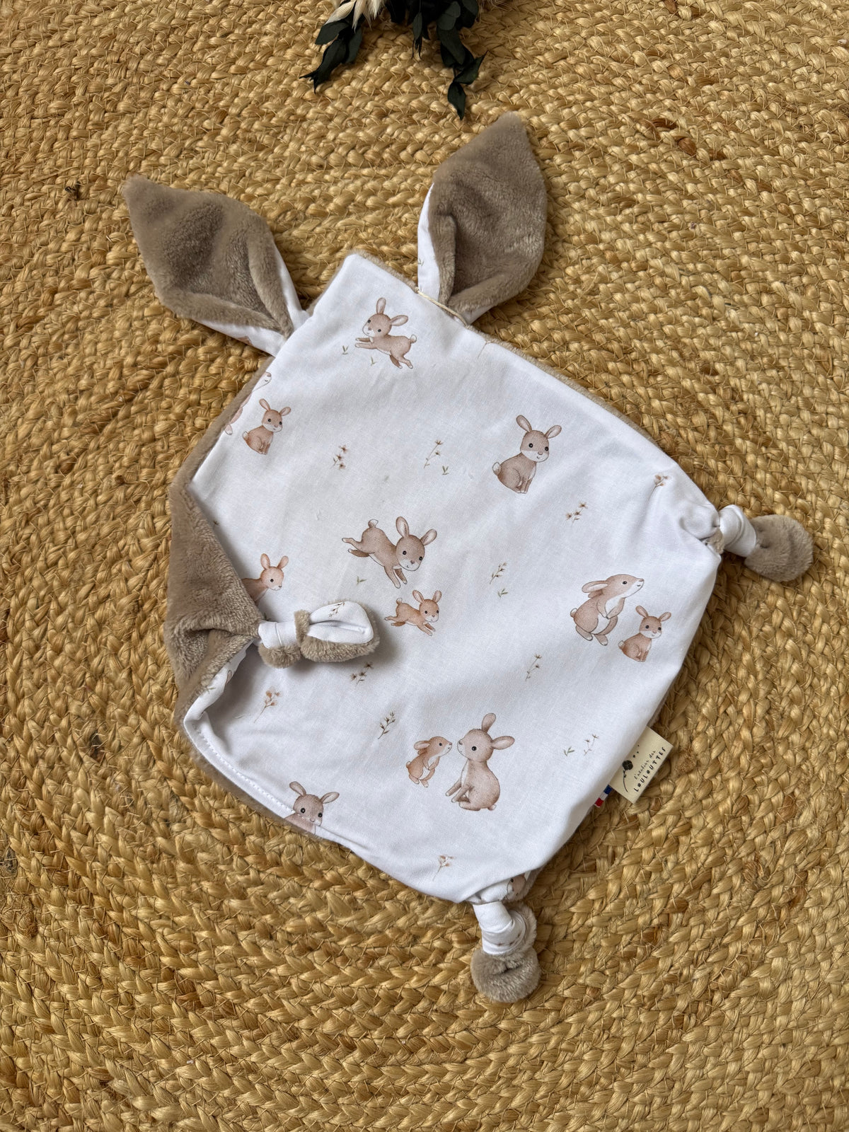En stock - Doudou lapinou ( différents coloris )