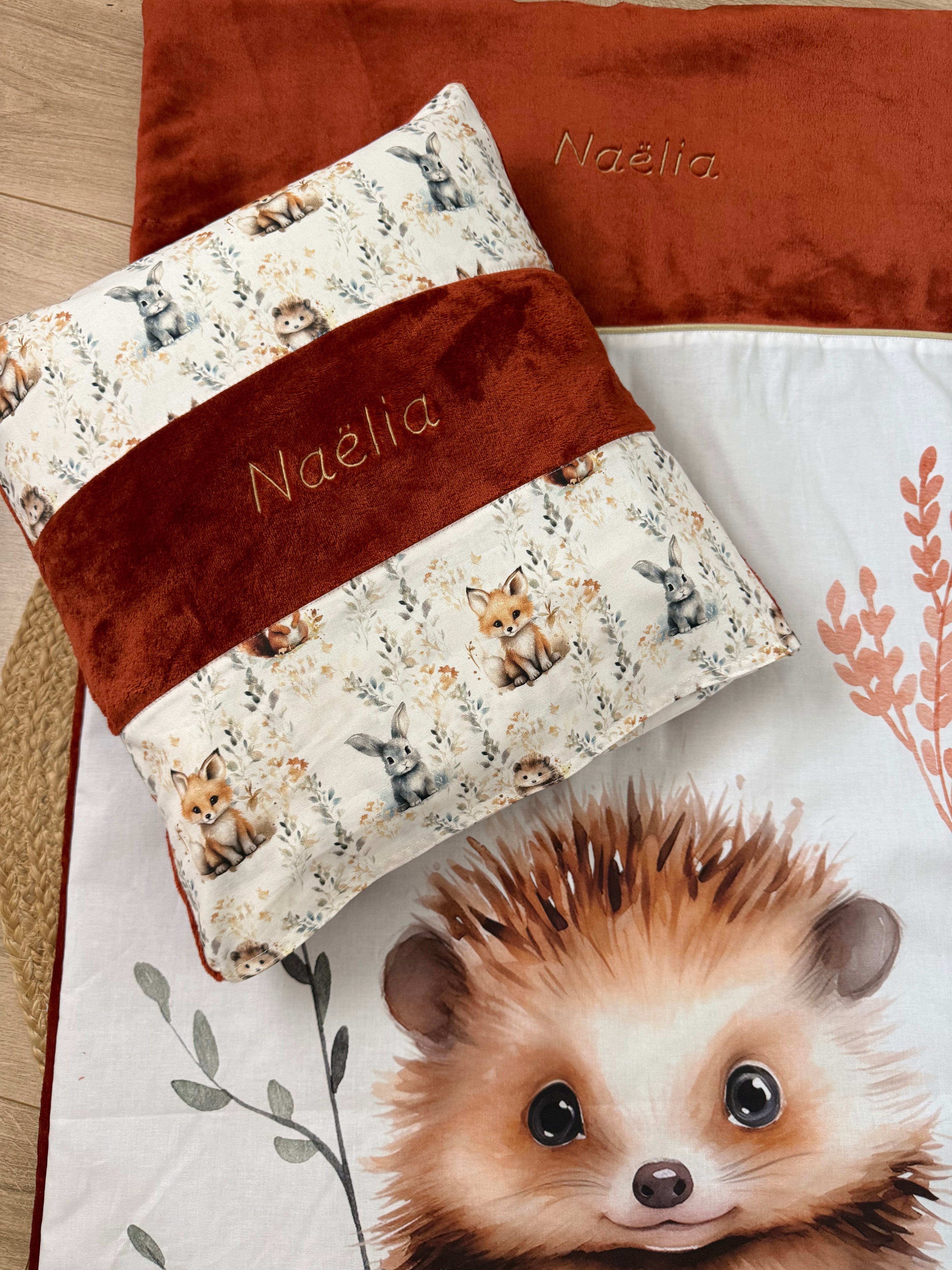 Couverture maternelle personnalisée
