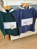 Poncho de bain personnalisé