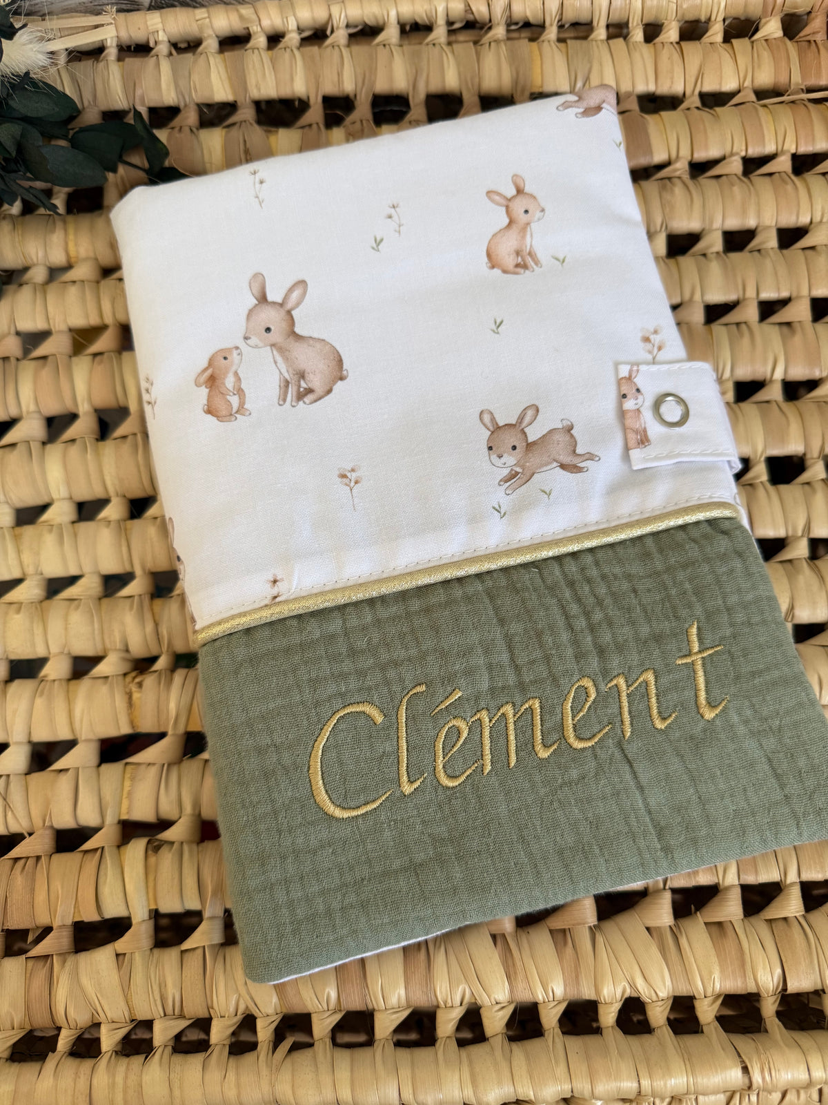 Protège carnet de santé personnalisé