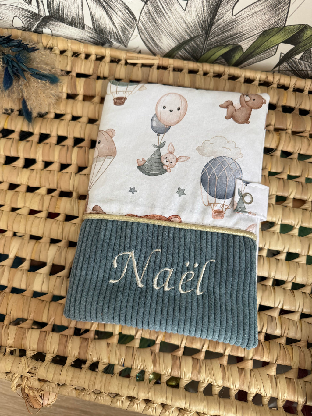 Protège carnet de santé personnalisé