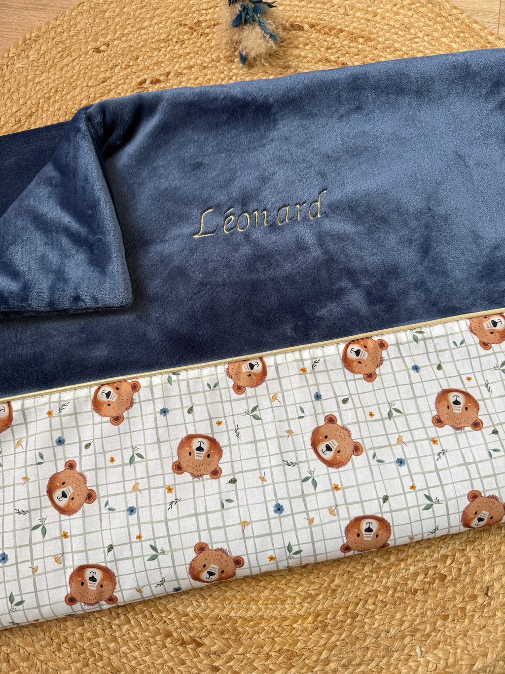 Couverture bébé personnalisée