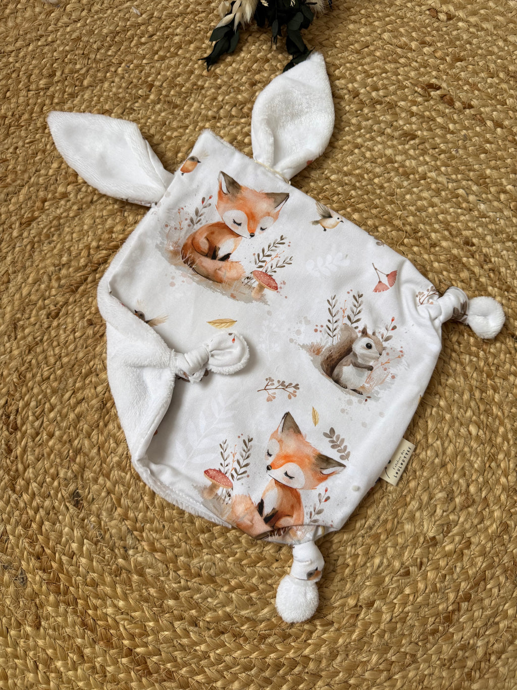En stock - Doudou lapinou ( différents coloris )