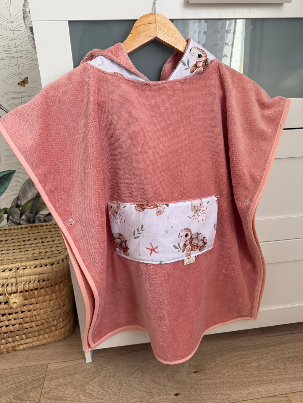 Poncho de bain personnalisé