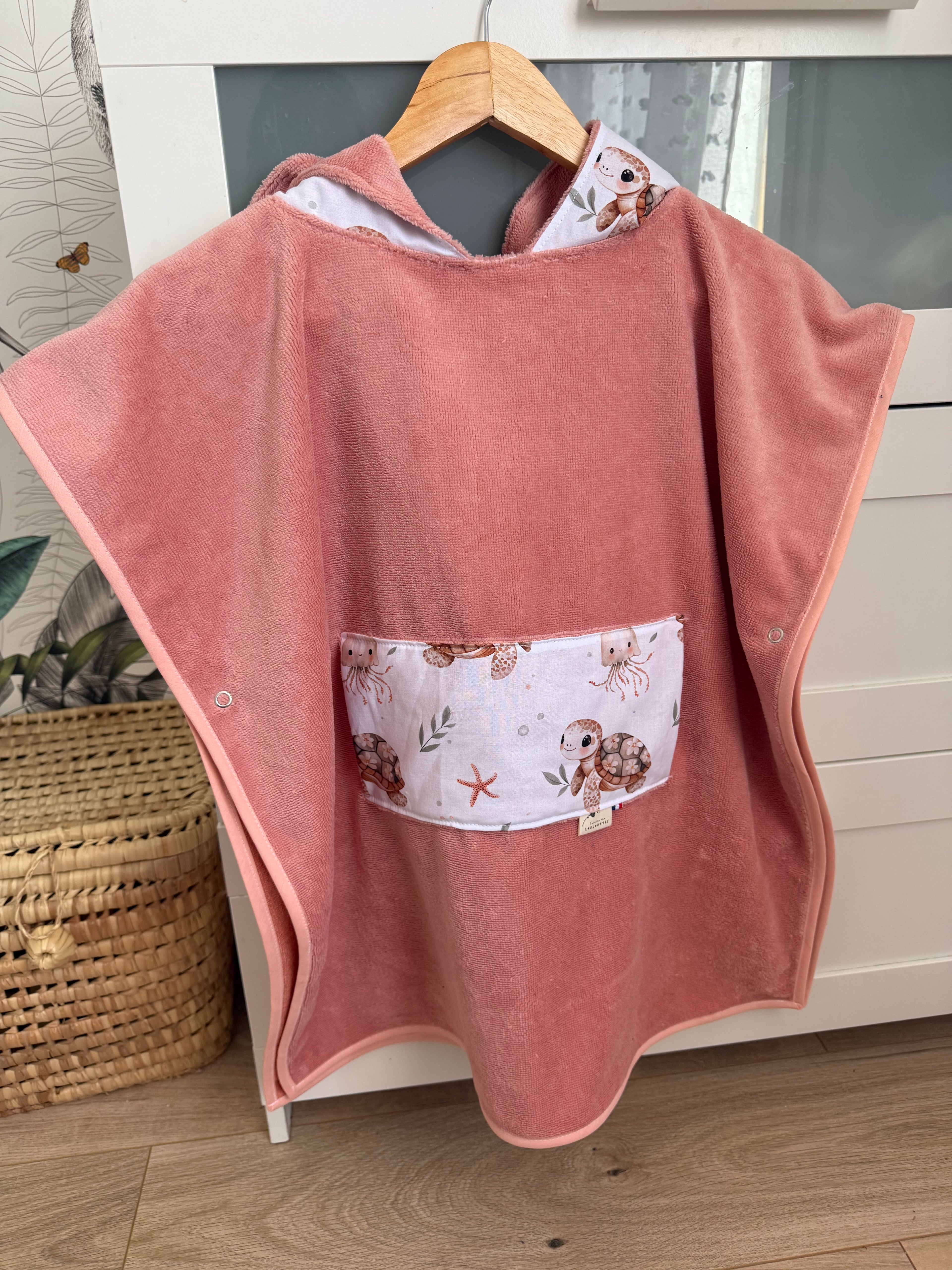 Poncho de bain personnalisé