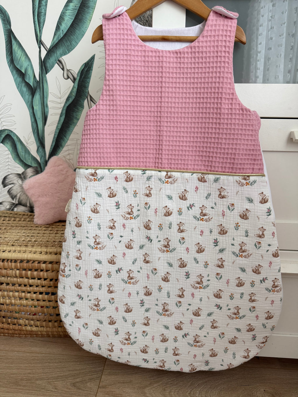 Gigoteuse bébé personnalisée - double