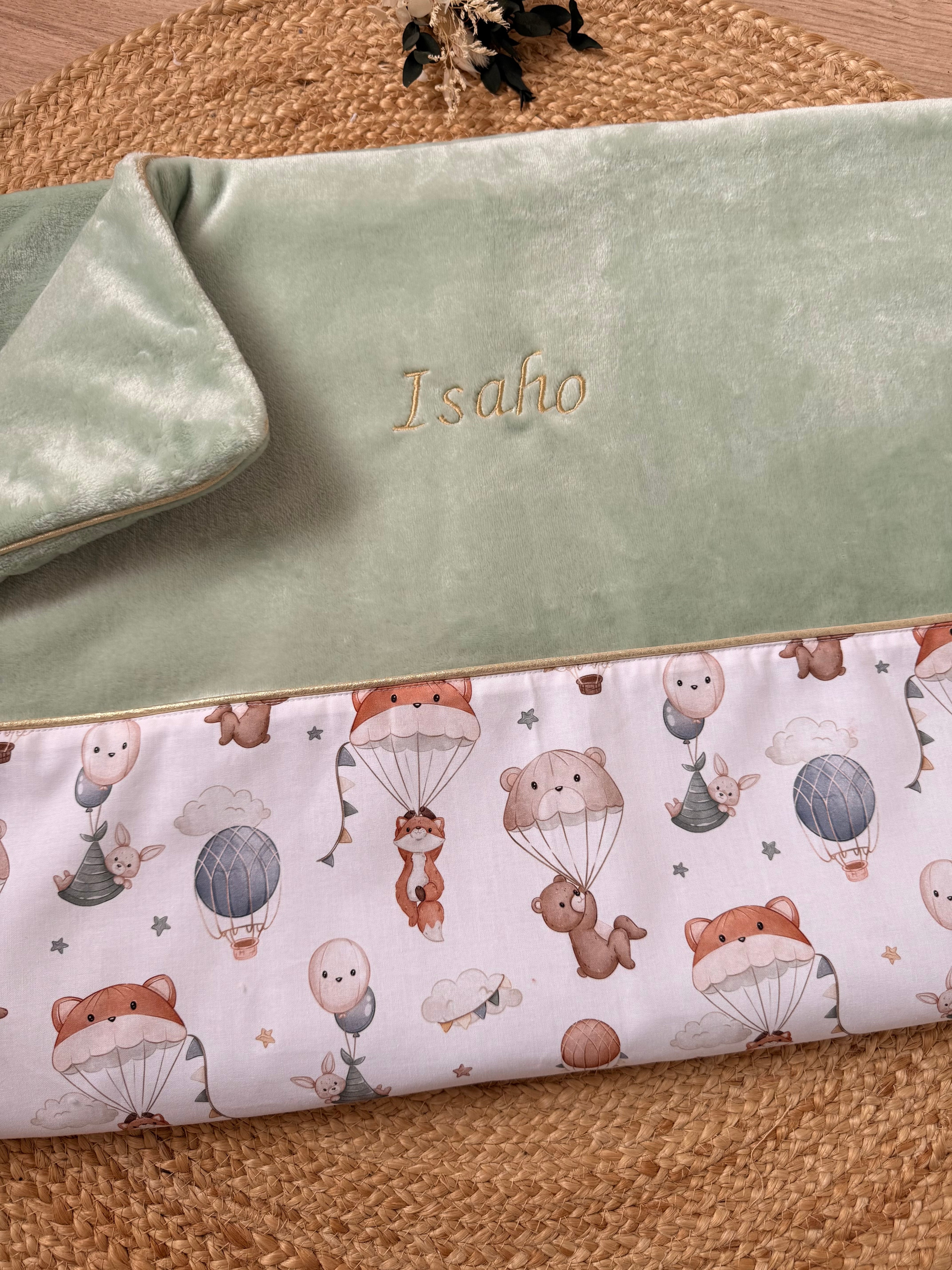 Couverture bébé personnalisée