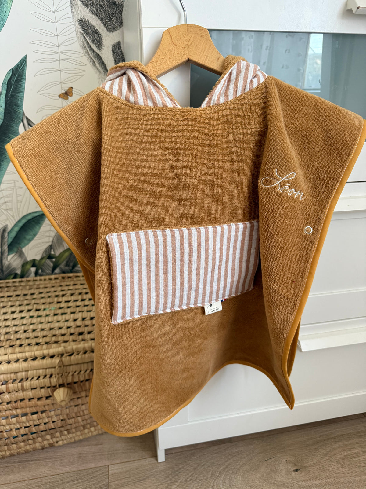 Poncho de bain personnalisé
