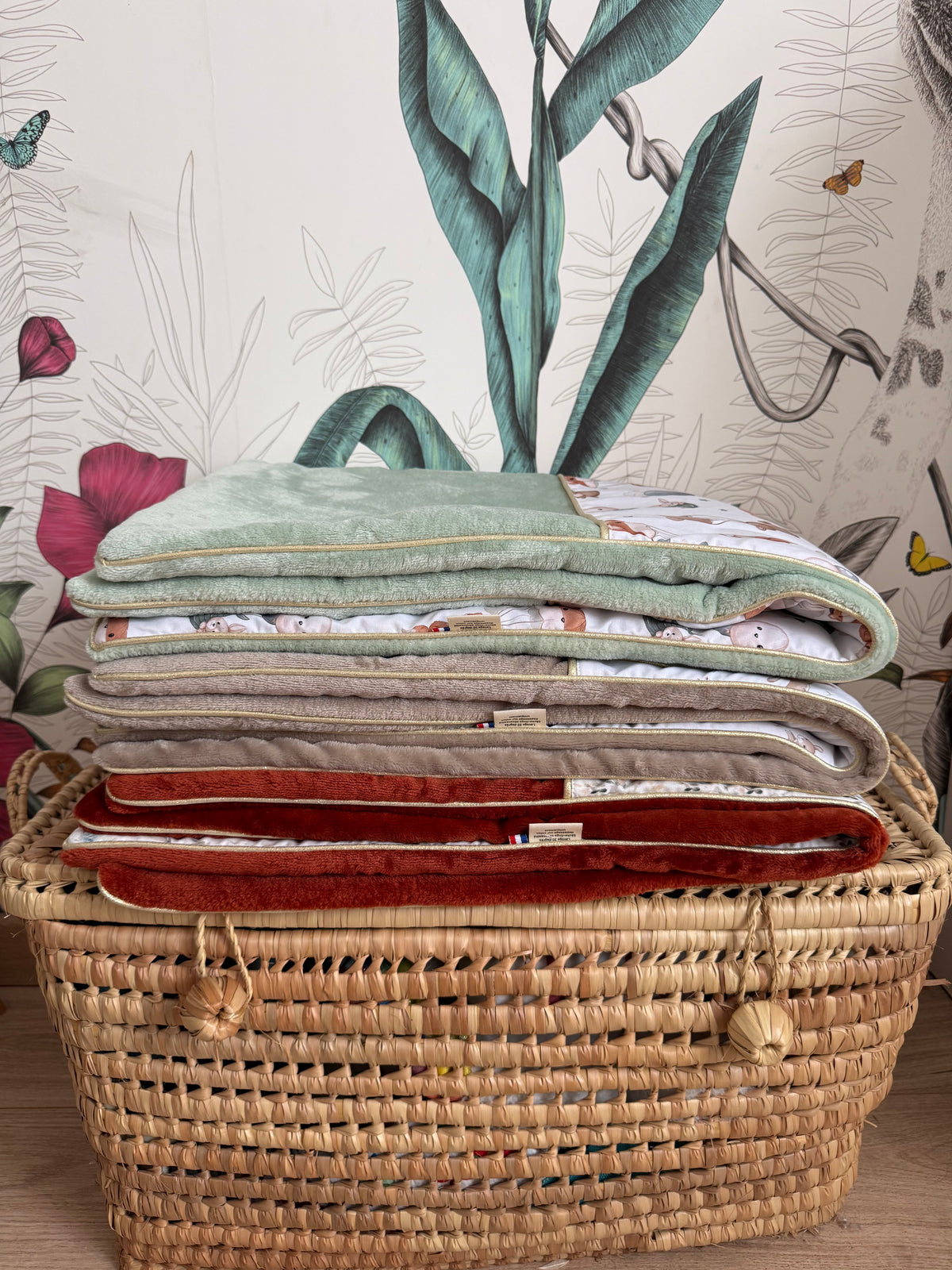 Couverture bébé personnalisée