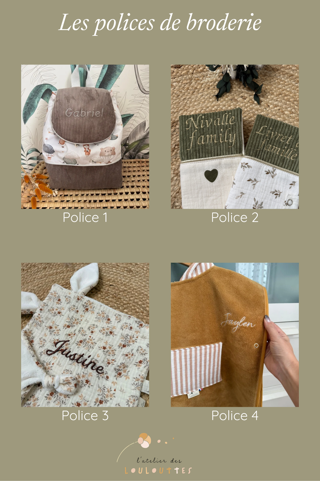 Poncho de bain personnalisé